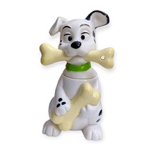 101 Dalmatians Vintage Disney McDonald&#39;s Figurine: Puppy with Two Bones - $12.90