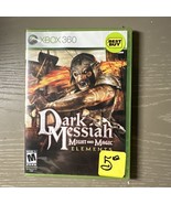 Dark Messiah Might and Magic Elements Microsoft Xbox 360 2008 Factory Se... - £83.74 GBP