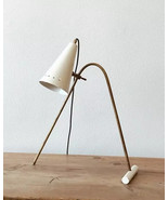 Italian Brass Desk Lamp in 1950&#39;s Design Mid Century Sputnik Table lamp ... - $460.45 CAD