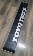 Brand New Universal 53'' Toyo Tires Matte Black Vinyl Front Window Windshield Ba - $15.00