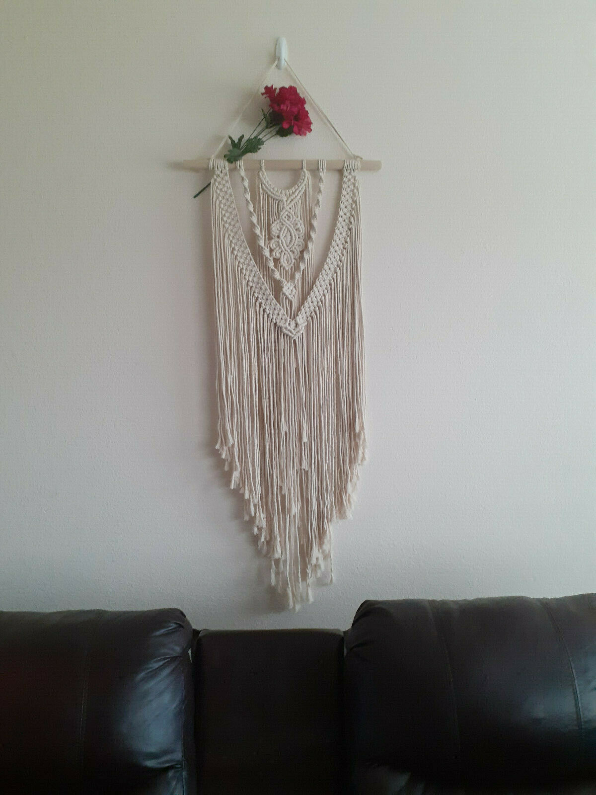 Bohemian Handcrafted Macrame Wall Hanging - $127.71