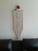 Bohemian Handcrafted Macrame Wall Hanging - $127.71