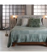 KANSAS LIGHT BLANKET VERY SOFTY AND WARM THROW SIZE MADE IN MEXICO - $817.15 MXN