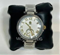 Michael Zweig Reloj Mujer Cristal Detalle Acero Inoxidable Mujer - £15.01 GBP