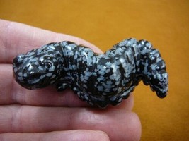 (Y-CATE-709) spotted CATERPILLAR Inch WORM figurine gemstone carving ins... - £13.79 GBP