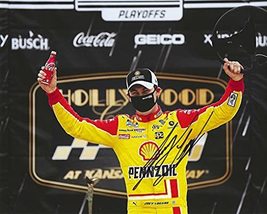 Autographed 2020 Joey Logano #22 Pennzoil Racing Kansas Race Win (Hollywood Casi - £71.29 GBP