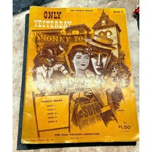 Only Yesterday for Thomas Organ Sheet Music Songobook II 1960 14 Songs - $11.87