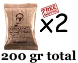 2 pack x Turkish Ground Coffee KuruKahveci Mehmet Efendi 200 gr - 7 Oz - £21.69 GBP