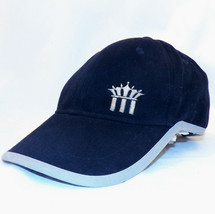 Bangkok The Twin Towers Logo Luxury Hotel Black and Silver Golf Baseball Hat Cap - £19.97 GBP