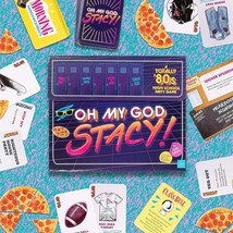 Chronicle Books Oh My God, Stacy! A Totally 80s High School Party Game f... - £15.00 GBP