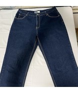 HB Company Womens Size 16 Jeans Blue Relaxed Fit High Rise Mom Tapered Leg - $182.25 MXN