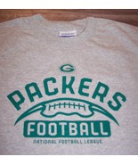 Vintage GREEN BAY PACKERS NFL FOOTBALL T-Shirt YOUTH XL NEW REEBOK Y2K - $301.37 MXN