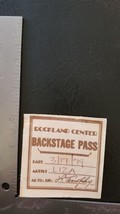 LIZA MINNELLI - VINTAGE ROCKLAND CENTER 1979 USED CLOTH CONCERT BACKSTAG... - $10.00