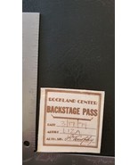 LIZA MINNELLI - VINTAGE ROCKLAND CENTER 1979 USED CLOTH CONCERT BACKSTAG... - €8,49 EUR