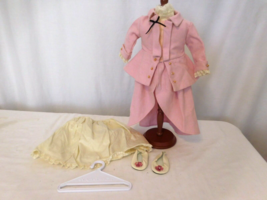 American Girl Doll Elizabeth Riding Habit Outfit Felicity Caroline Cecile+ Shoes - £34.27 GBP