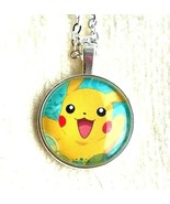 Pokemon Necklace, Pikachu Necklace, Cosplay, Anime Jewelry, Unisex Neckl... - £17.76 GBP
