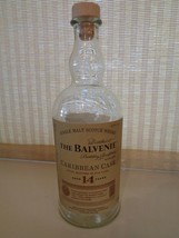 The Balvenie caribbean cask 14 years whisky 750ml. empty bottle - $8.91