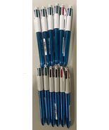 12 PK Bic 4 Color Shine Retractable Ball Pens 1.0mm Med Point Blk Blue R... - $19.75