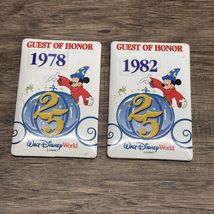 Vintage 1982 1979 Walt Disney World Guest of Honor Buttons Mickey Mouse KG - $14.84