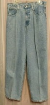 Vintage Moda Int&#39;l Jeans High Waist Light Wash Flat Front Size 12 - £11.61 GBP
