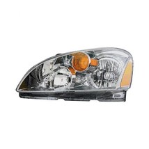 Headlight For 2002-2004 Nissan Altima Left Driver Side Chrome Housing Clear Lens - £71.58 GBP