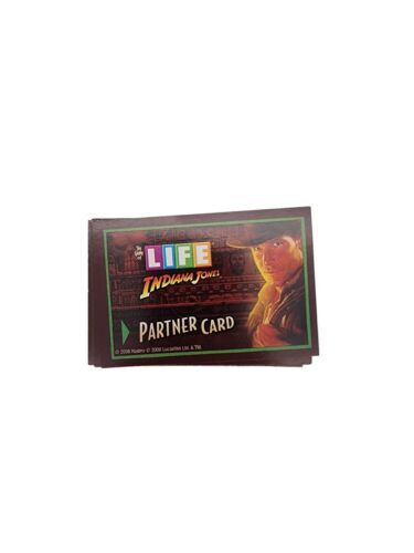 9 Partner Cards Indiana Jones The Game of Life 2008 Replacement Pieces P... - $2.01