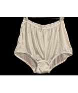 Lot Of 3 VTG Carole Size 12 White Semi Sheer Nylon Lace Trim Sissy Panti... - $708.03 MXN