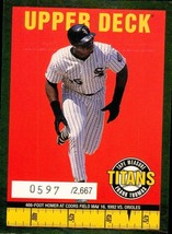 1998 Upper Deck Tape Measure Titans Gold Frank Thomas 5 White Sox 0597/2667 - £2.98 GBP