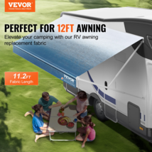 11&#39;2&quot; Heavy Duty RV Awning Replacement, 16oz 3-Ply PVC Fabric, UV &amp; Wate... - £78.63 GBP