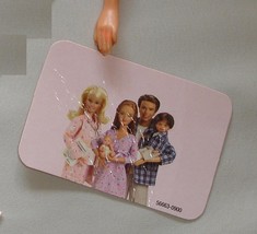  Happy family Barbie friends doll paper accessories vintage photo w pedi... - $2.99