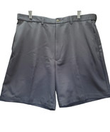 Haggar Mens Shorts Blue Size 38 Polyester Button Zip Close Pockets - £10.25 GBP