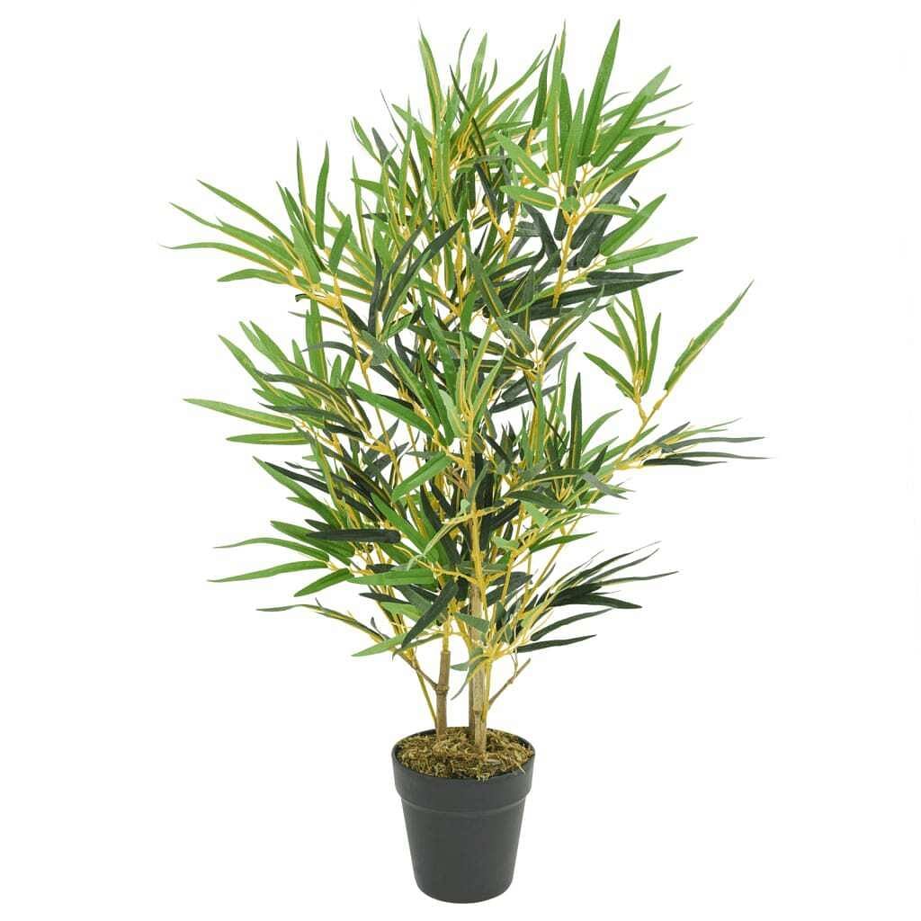 Artificial Bamboo Tree Green Textile fiber, Bamboo, Plastic Medium - $93.05