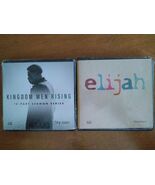 2 Tony Evans Sermons CD Sets Kingdom Men Rising &amp; Elijah - $41.57 CAD