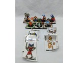 Lot Of (7) Wizkids Creepy Freaks Miniatures With Stickers - £31.72 GBP