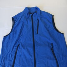 Alliance Fashion Men's Blue Full Zip Pockets Sleeveless Vest Size XL image 11