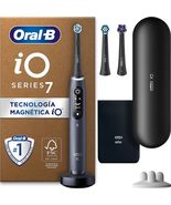 Oral-B iO 7N Electric Toothbrush with Rechargeable Handle, 3 Heads - Black - £526.44 GBP