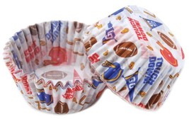 Football Baking Cups 50ct - $1.49