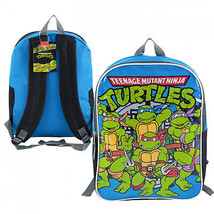 Teenage Mutant Ninja Turtles 15&quot; Backpack Blue - £15.73 GBP