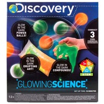 Discovery Kids Glowing Science STEM Activities Erupting Art Power Balls - £10.38 GBP