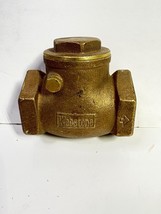 Webstone H-10625W  1-1/4 Female NPT Forged Brass Swing Back Check Valve - $724.66 MXN