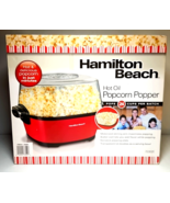 HAMILTON BEACH - HOT OIL POPCORN POPPER  24 CUPS MODEL 73302 **NEW** - $66.57 CAD