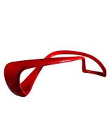 interoknack E-Turn Bench Modern Sculptural Outdoor Low Stool, Red Plasti... - $2,384.35 CAD
