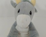 Precious Moments tender tails gray white goat beanbag plush USED - $10.39