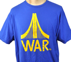 Warriors War Bay Bridge Oakland Atari Dubs T-Shirt size 2XL Mens Underlined Bold - £19.18 GBP