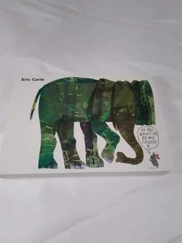 Eric Carle~ Do You Want To Be My Friend? Board Book First Edition 1995 - $5.93