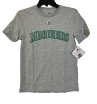 Majestic Enfants Robinson Cano Mariners de Seattle Lecteur T-Shirt Gris ... - $13.85