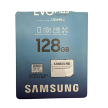 Samsung EVO Plus 128 GB microSDXC UHS I U3 V30 A2 Memory Card with SD Ad... - $268.26 MXN