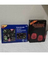VTG Hallmark Boo Blinkers Pumpkin String Lights / Eerie Eye Lights (9 wo... - €24,44 EUR