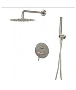 Mackenzie 1-Spray 8&quot; Showerhead Wall Mounted Dual Shower Heads Brushed N... - $3,122.98 MXN
