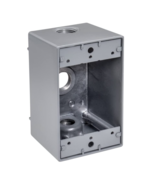 Topaz 1-Gang Deep Weatherproof Outlet Box Gray 1/2&quot; WDB1350 - €13,04 EUR